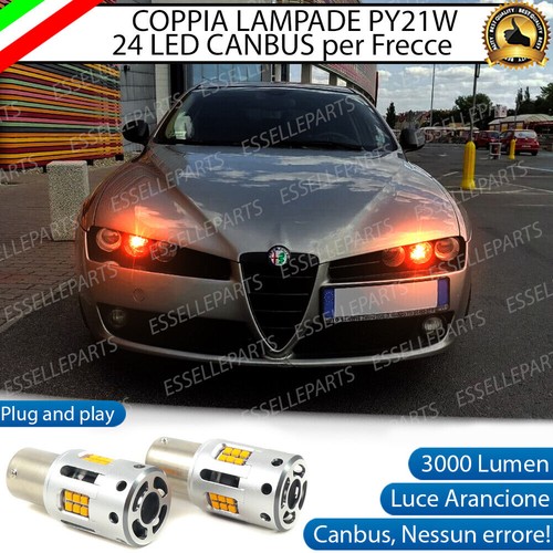 Coppia lampade py21w led - py21w, alfa