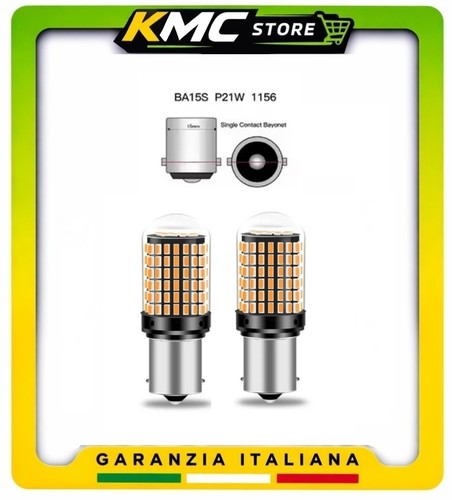 Coppia lampadine ba15s p21w - coppia,